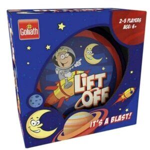 NEW Lift Off Card Game - SPACE RACE THEMED GAME - 2-5 PLAYERS - AGES 6+